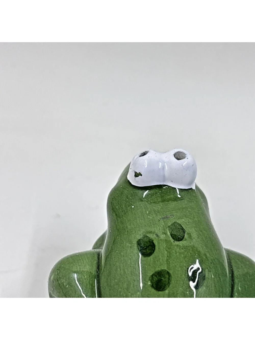 RARE Princess Frog Ceramic Salt & Pepper Shakers Set Novelty Fairy Tales